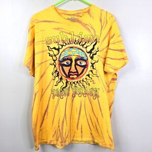 Sublime Long Beach Original Sublime Sun 40oz To Freedom SS Tie Dye Tee M